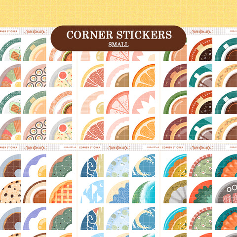 CORNER STICKERS – PaperDollzCo