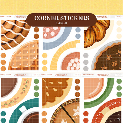 CORNER STICKERS – PaperDollzCo