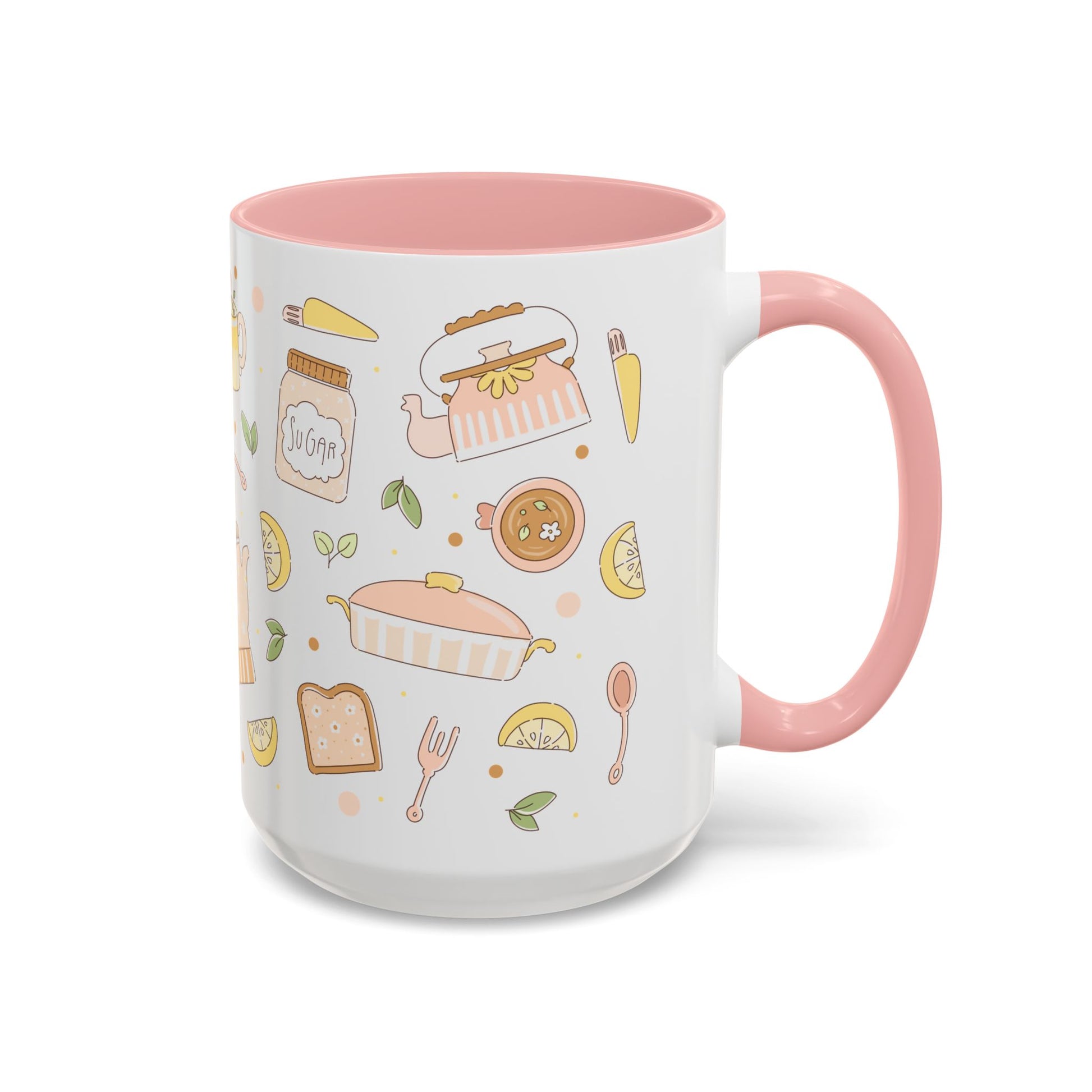 Charming Kitchen Coffee Mug, Cute Gift for Food Lovers, Functional Kitchenware, Cozy Home Decor, Ideal for Tea and Coffee Enthusiasts | Cherry Merch Mug