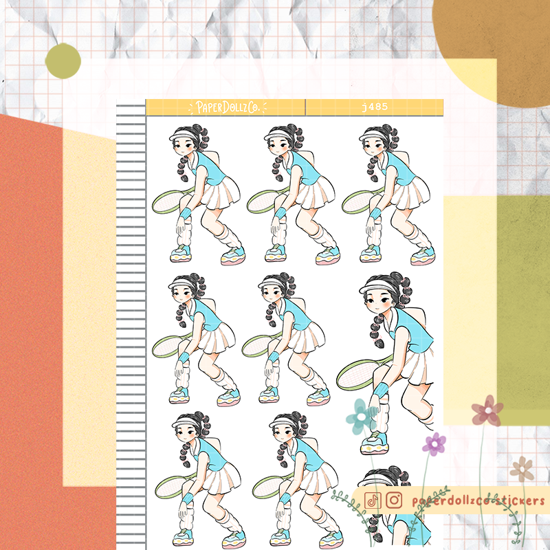 Body in Motion | Just Dolls Stickers | J485
