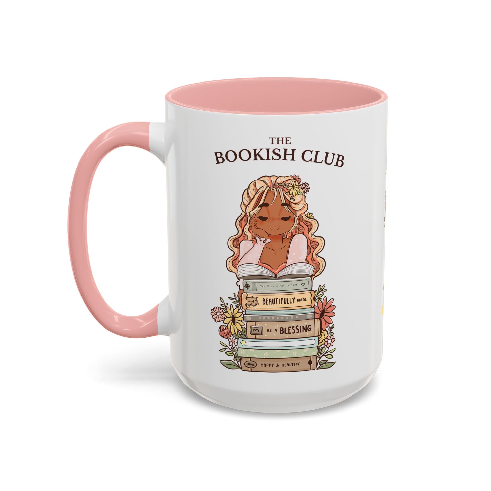Whimsical Accent Coffee Mug - Cozy Home Vibes, Perfect Gift for Tea Lovers, Bookworms, and Relaxing Moments | MIrabelle Merch Mug