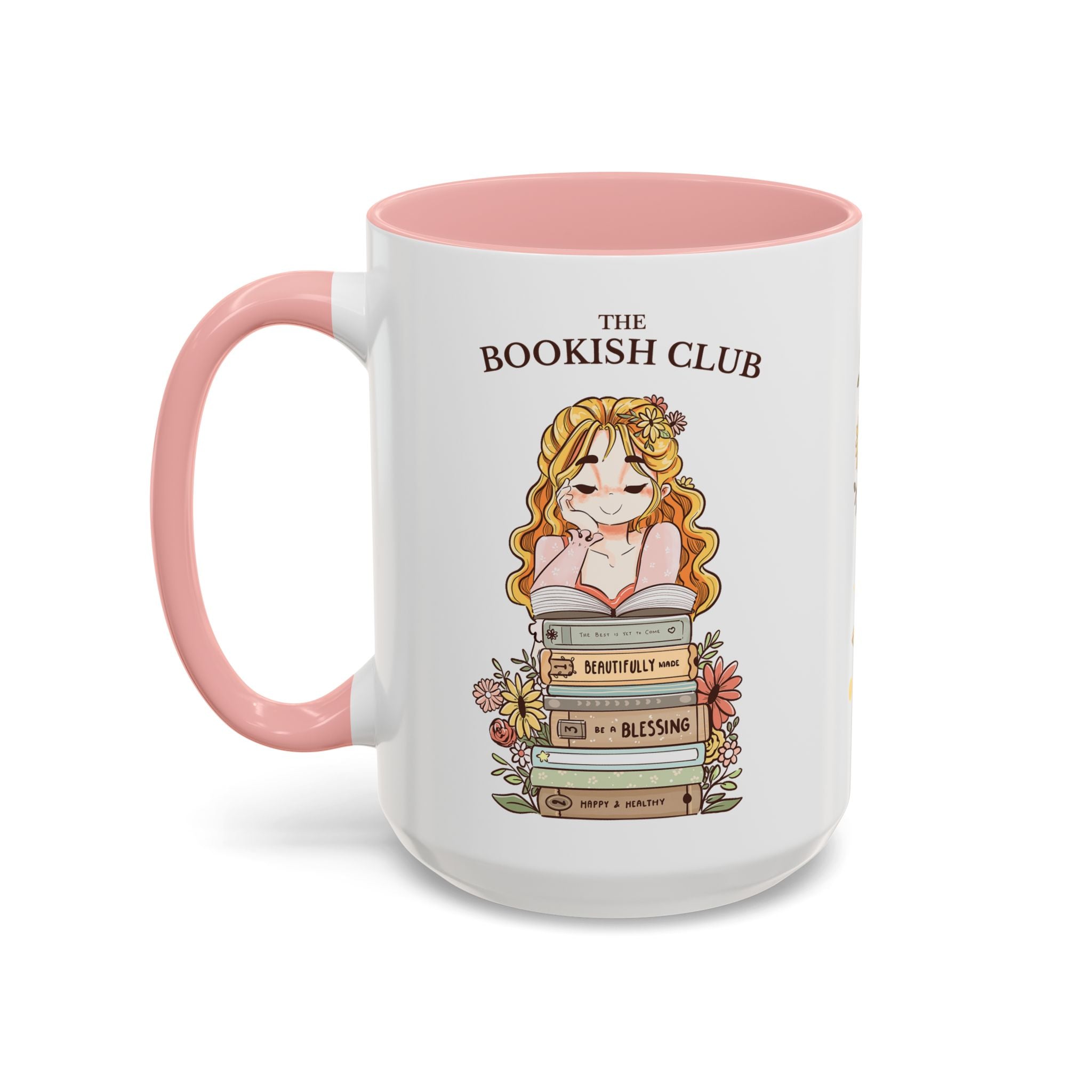 Whimsical Accent Coffee Mug - Cozy Home Vibes, Perfect Gift for Tea Lovers, Bookworms, and Relaxing Moments | Lemon Merch Mug