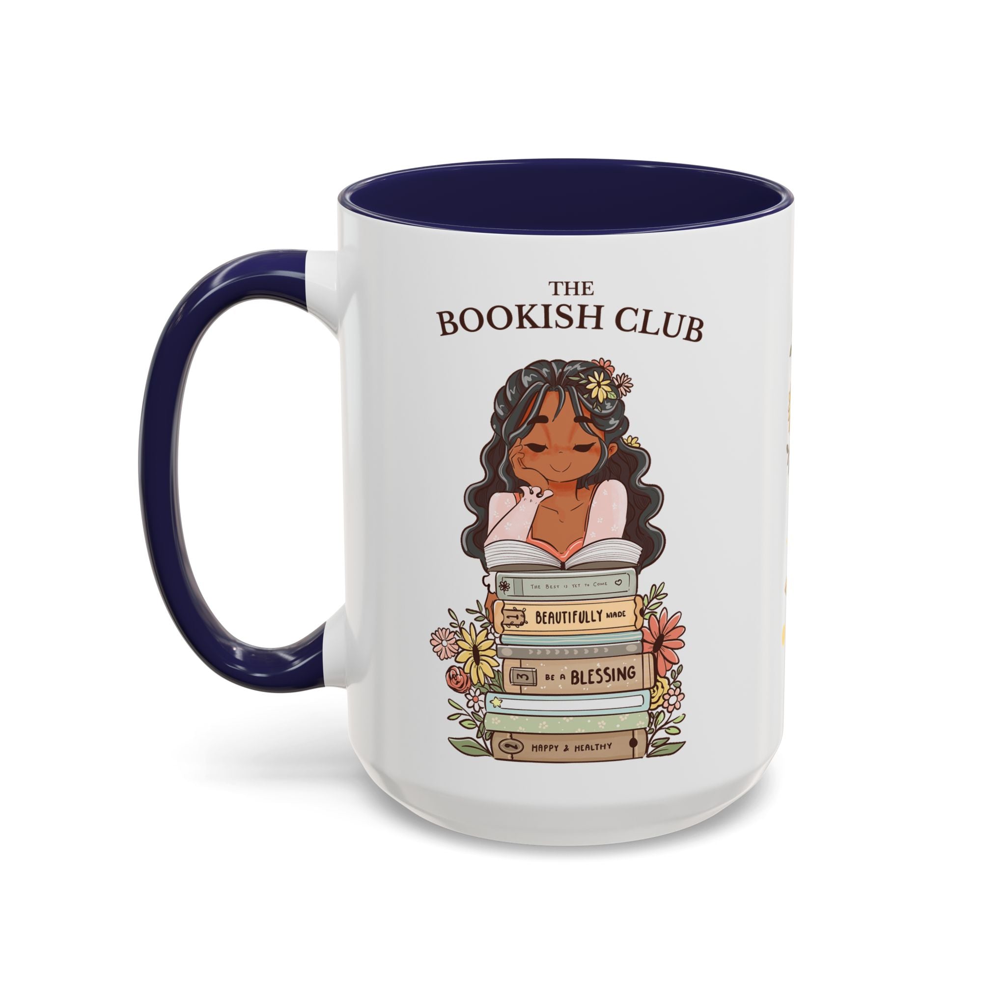 Whimsical Accent Coffee Mug - Cozy Home Vibes, Perfect Gift for Tea Lovers, Bookworms, and Relaxing Moments | Olive Merch Mug