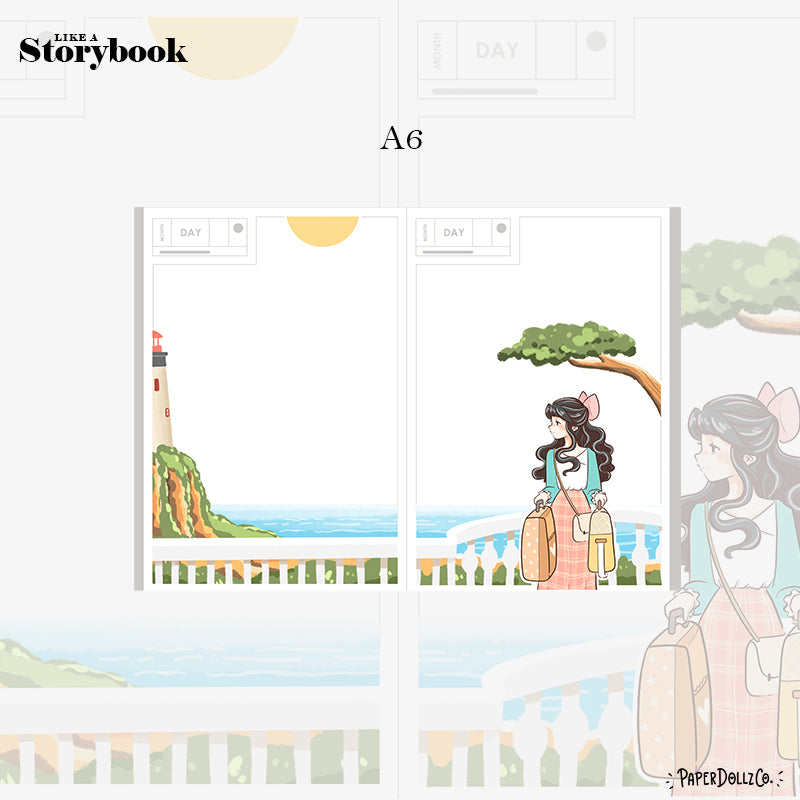 Adventure Wanderlust Hobonichi A6 Daily Sticker Kit - a068
