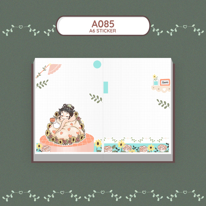 Breakfast | Reclaiming My Radiance | Hobonichi A6 Daily Sticker Kit - a085