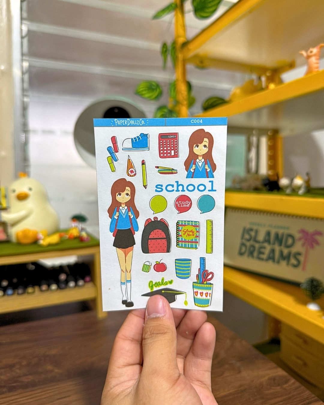 School | Collection Sticker | C004