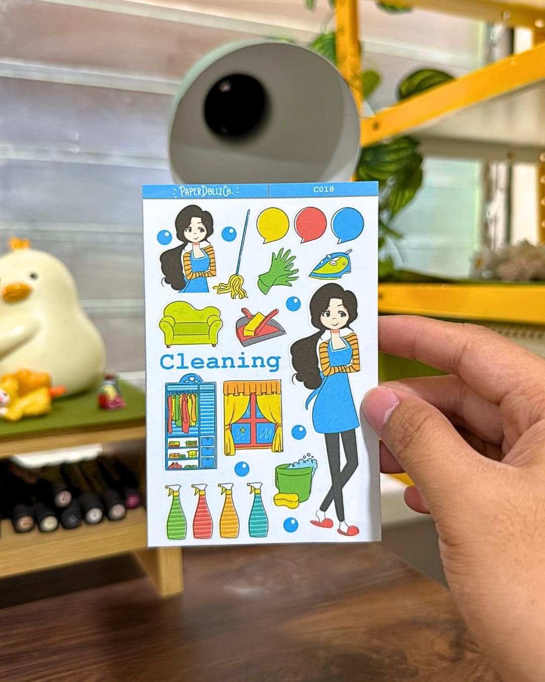 Cleaning | Collections Sticker | C018