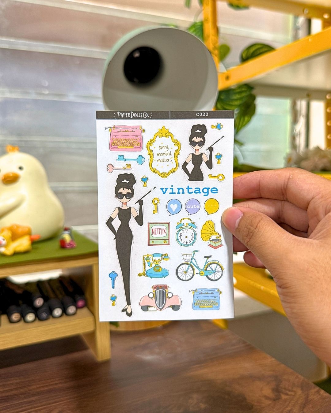 Vintage | Collections Sticker | C020