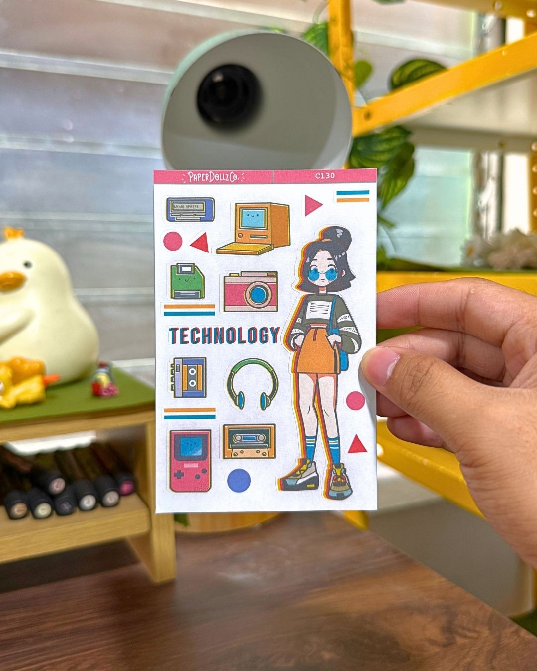 90's Technology | Remember the 90's | Collection Stickers | C130
