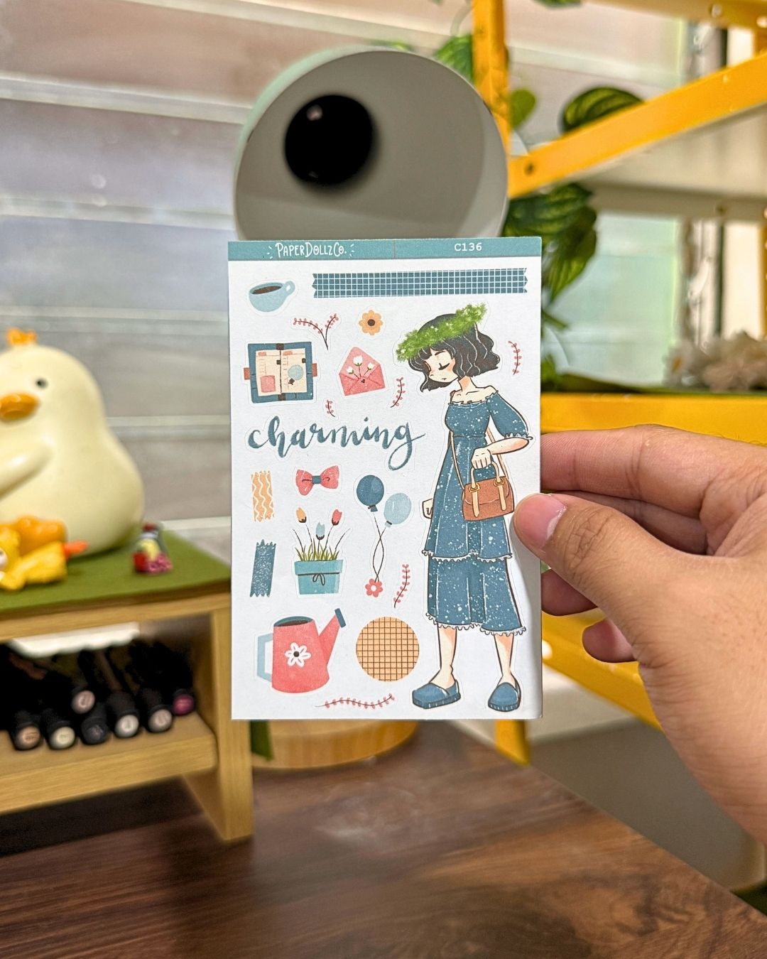 Charming | Spring | Collections Sticker | C136
