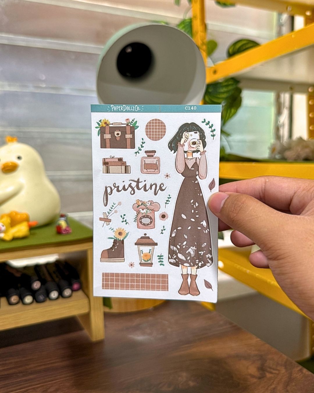 Pristine | Spring | Collections Sticker | C140