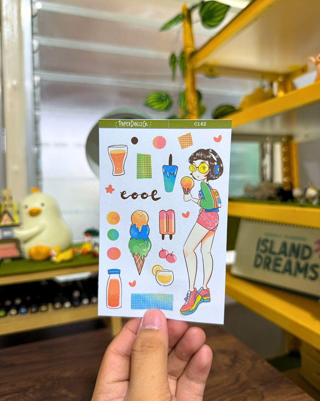 Cool | Summer Time | Collections Sticker | C162