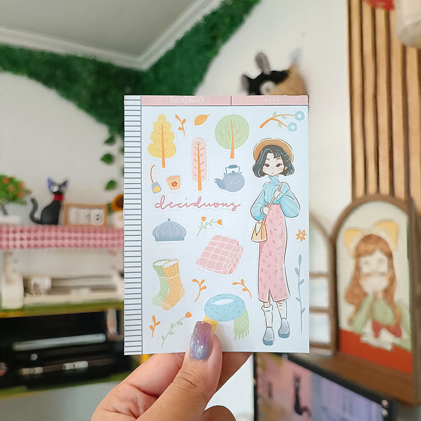 Deciduous | Fall in Love | Collections Sticker | C170