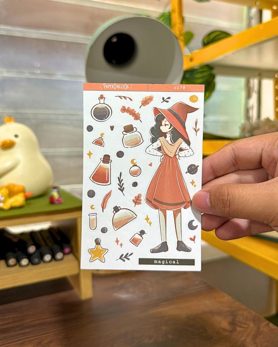 Magical | Sorceress | Halloween Collections Sticker | C178
