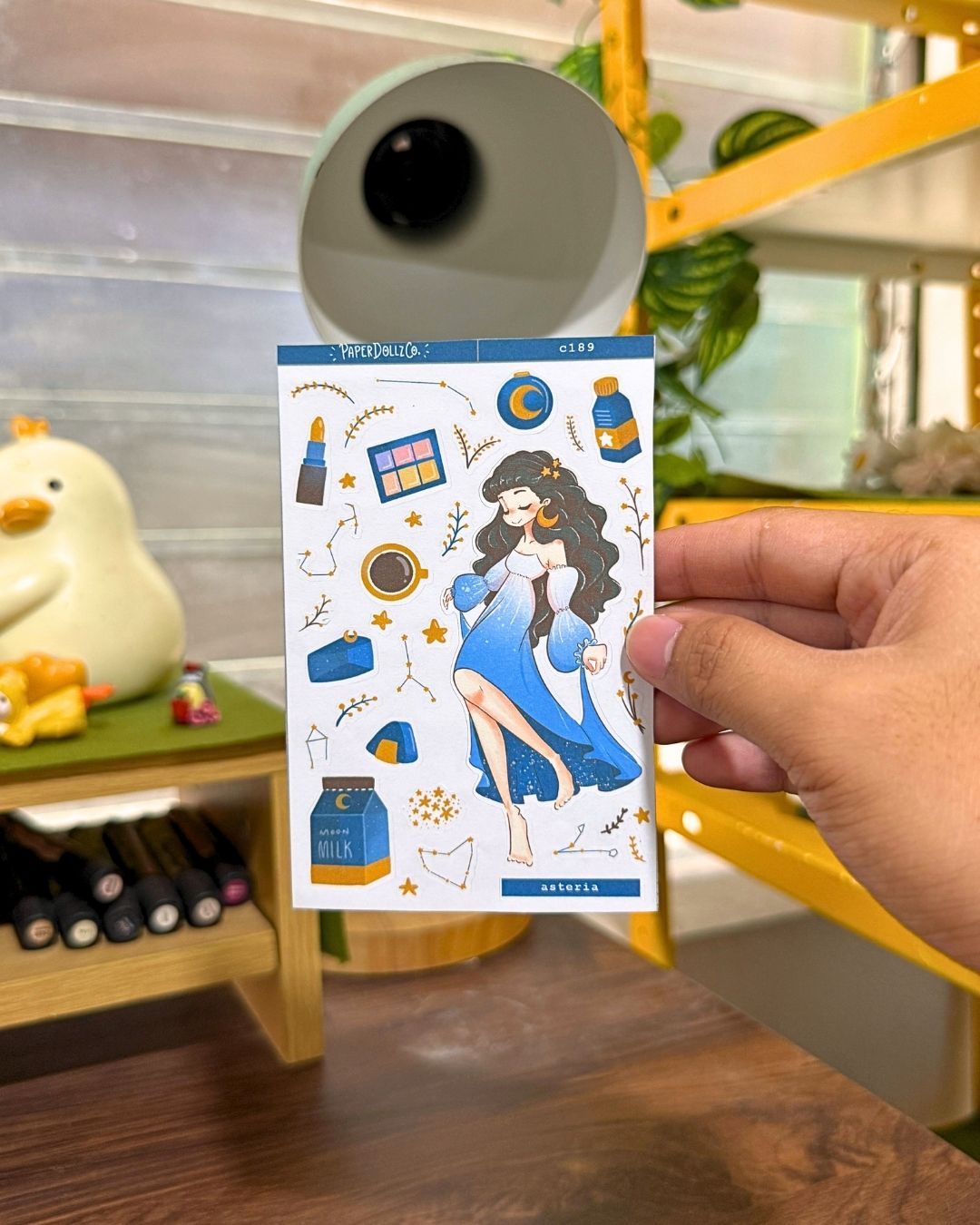 Asteria | Space Goddesses | Collections Sticker | C189