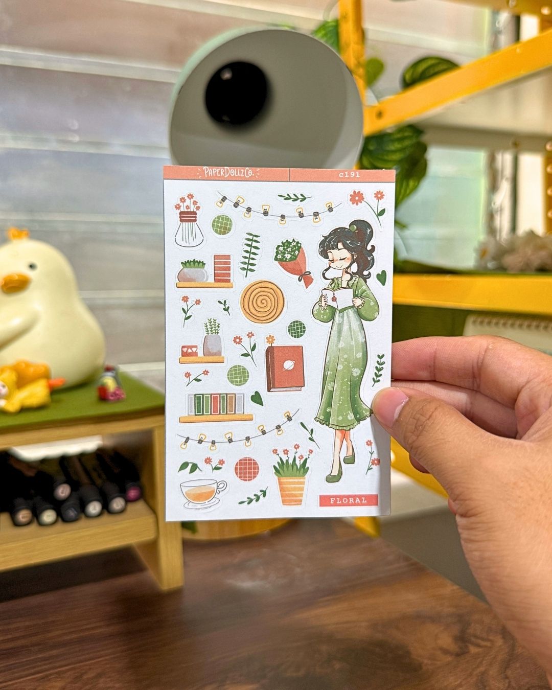 Floral | Sailor Bloom | Spring Collections Sticker | C191