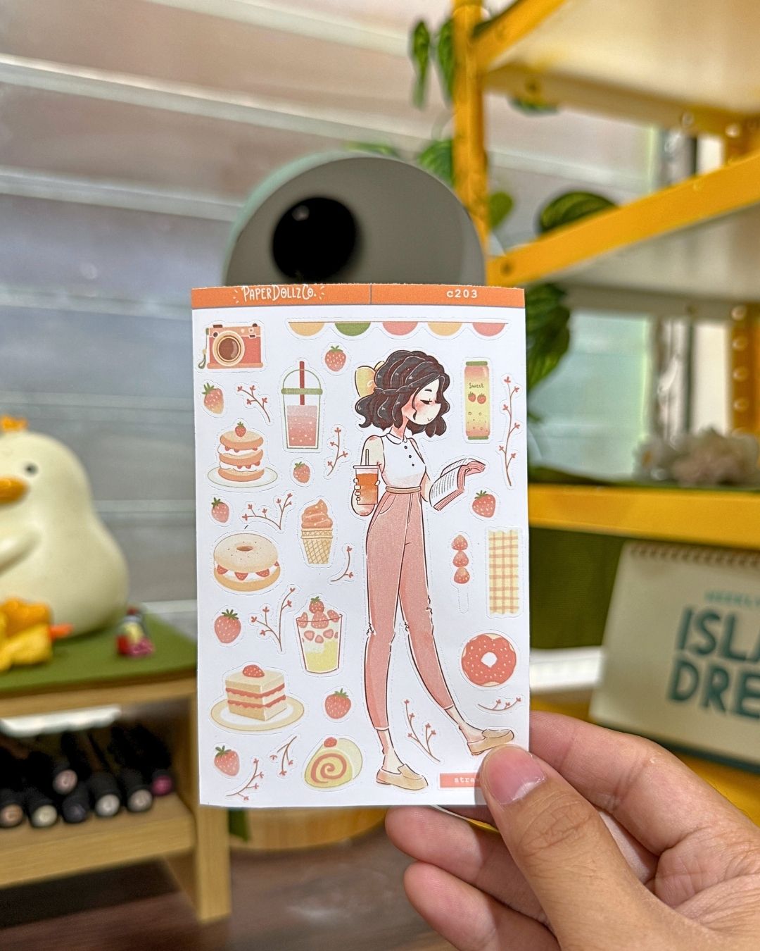 Strawberry | Sweet Summer | Collections Stickers | C203