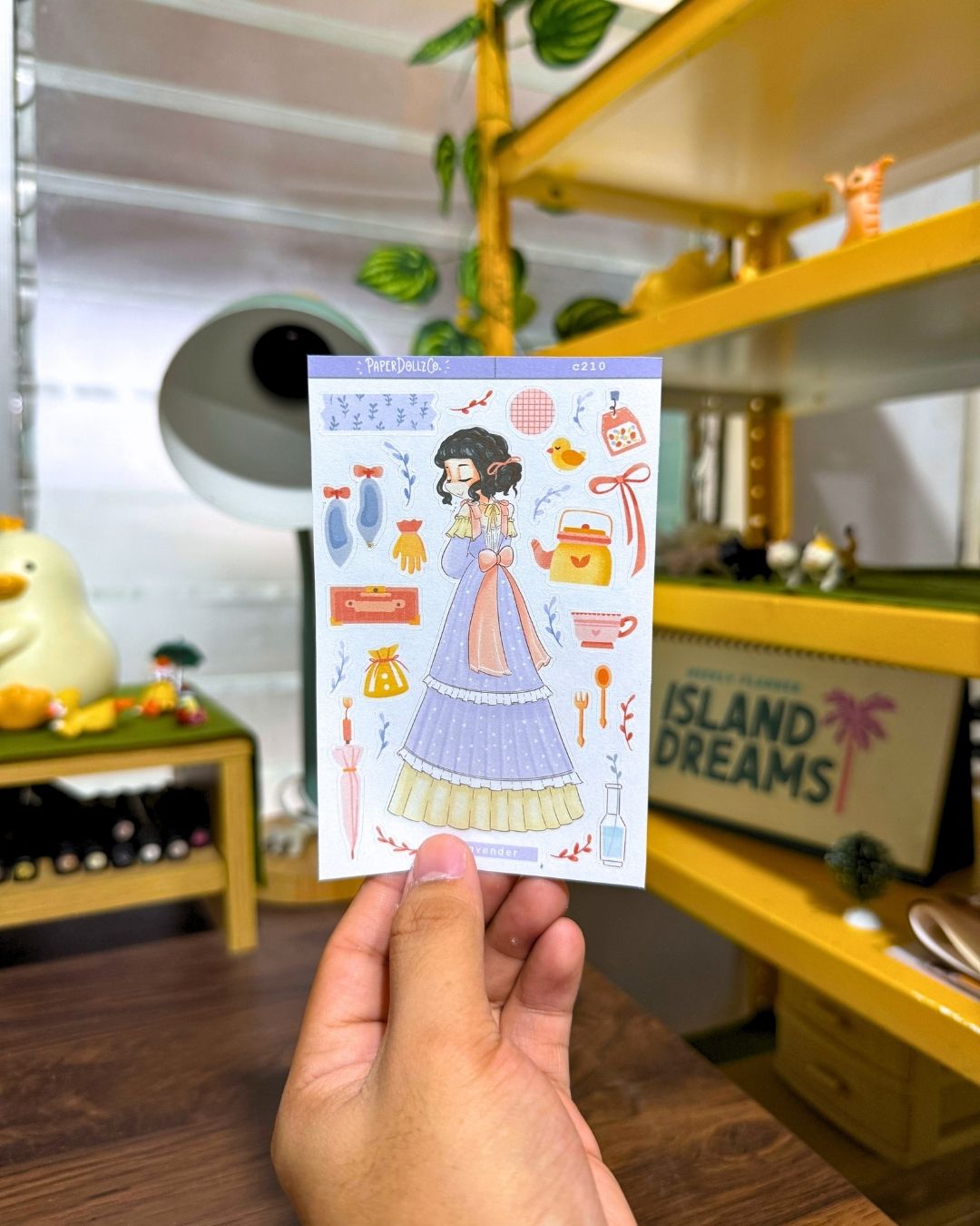 Lavender | Tea Party | Collections Stickers | C210