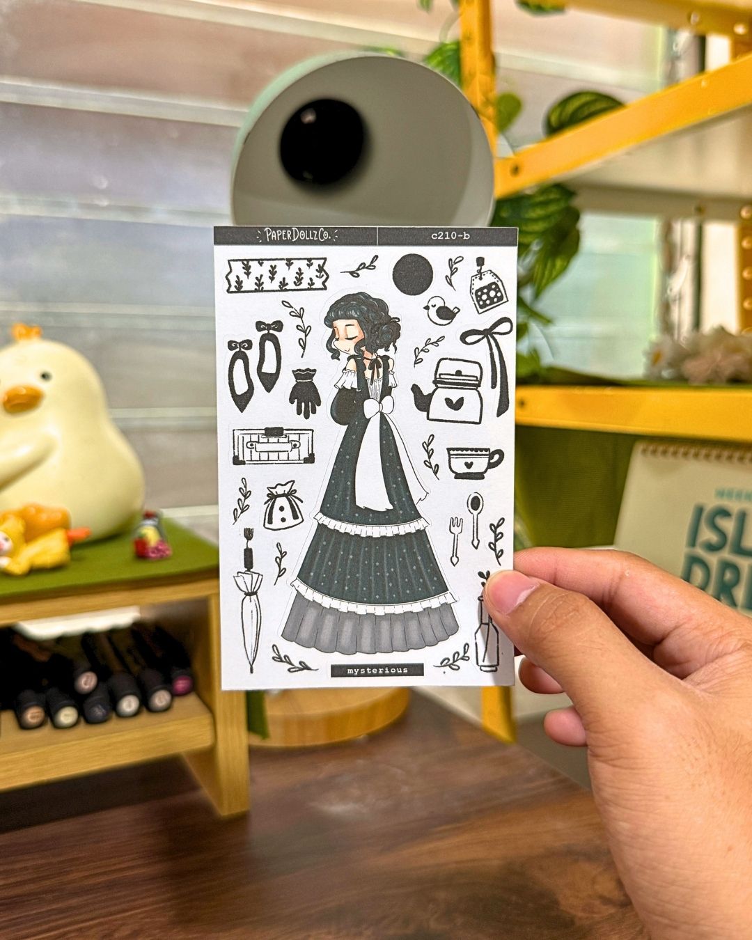 Mysterious | Gothicness | Collections Stickers | C210b