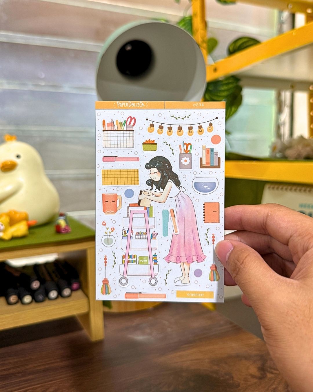 Organizer | Craft Library | Collections Stickers | C234