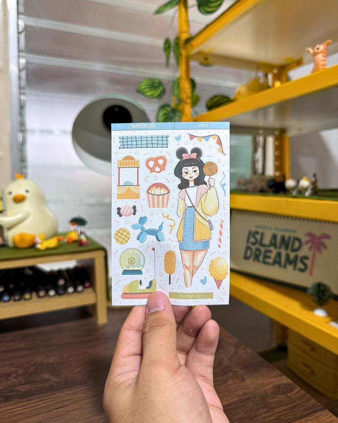Bump Car | My Fair Ladies | Collections Stickers | C251