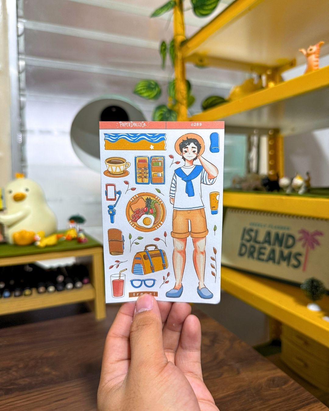 Travel Guy | Crush Confessions | Collections Stickers | C289