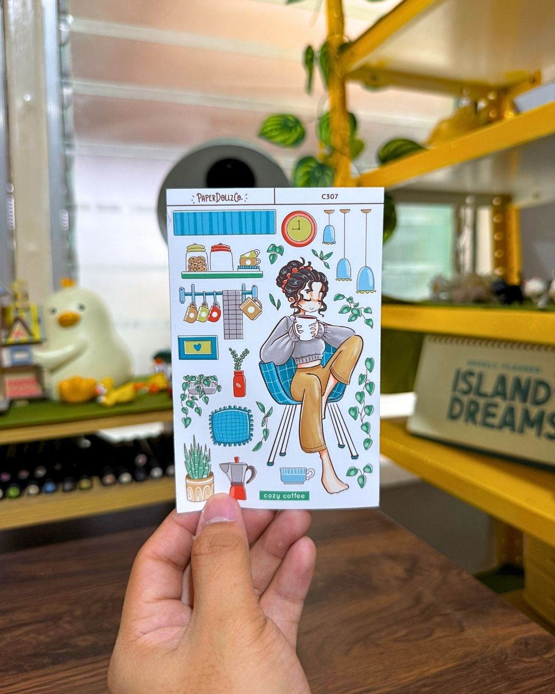 Cozy Coffee | Home Buddy | Collections Stickers | C307
