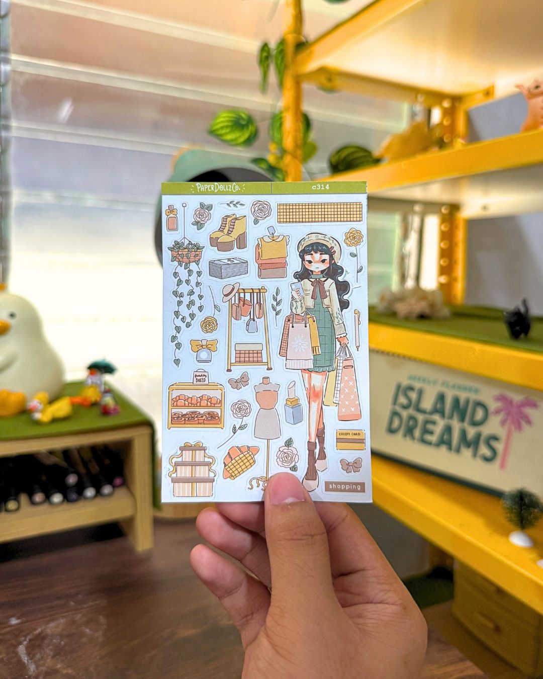 Shopping | Love Yourself | Collections Stickers | C314