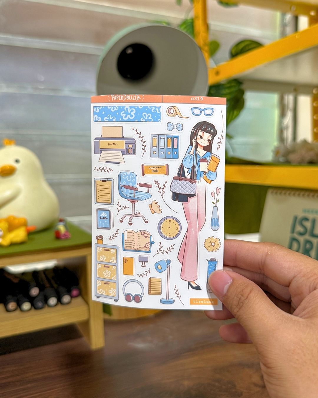 Tireless | Working Women | Collections Stickers | C319