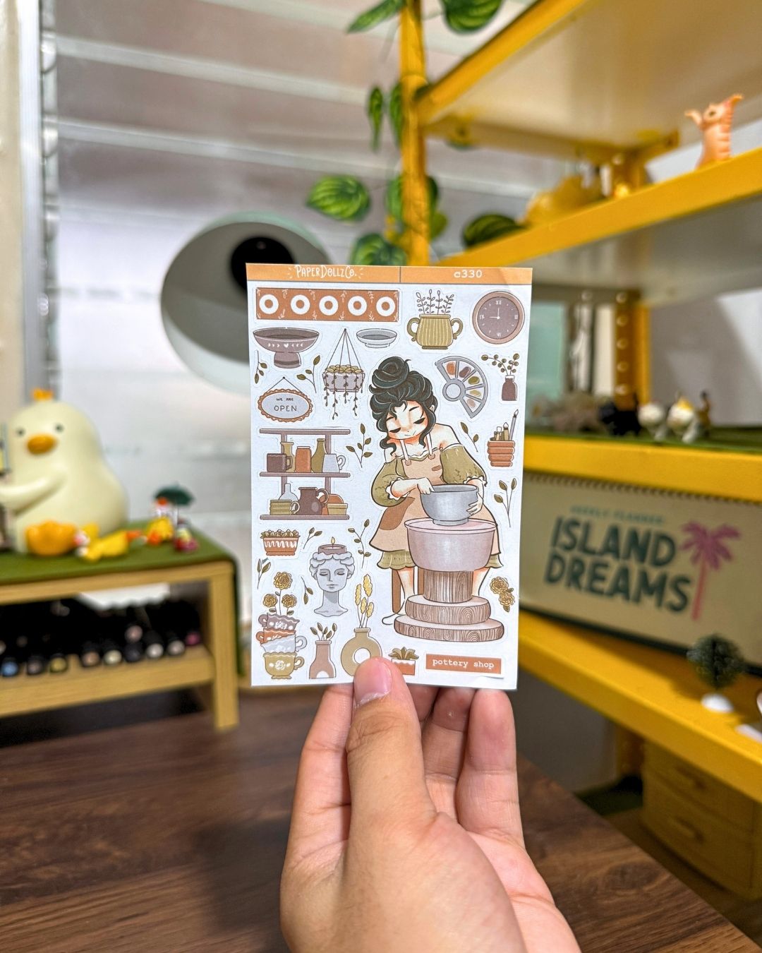Pottery Shop | True Passion | Collections Stickers | C330