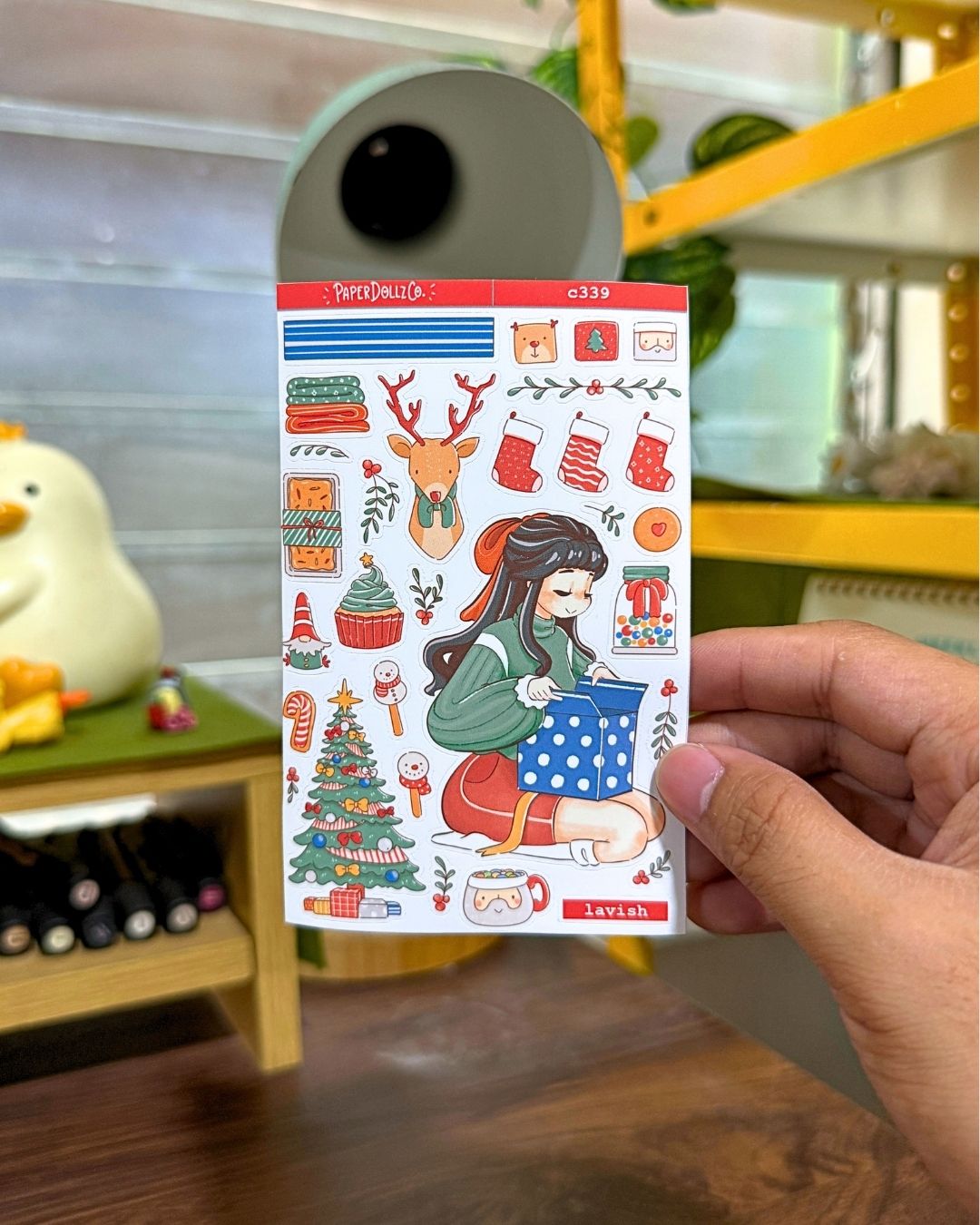 Lavish | Joy to the Dolly World | Collection Stickers | c339