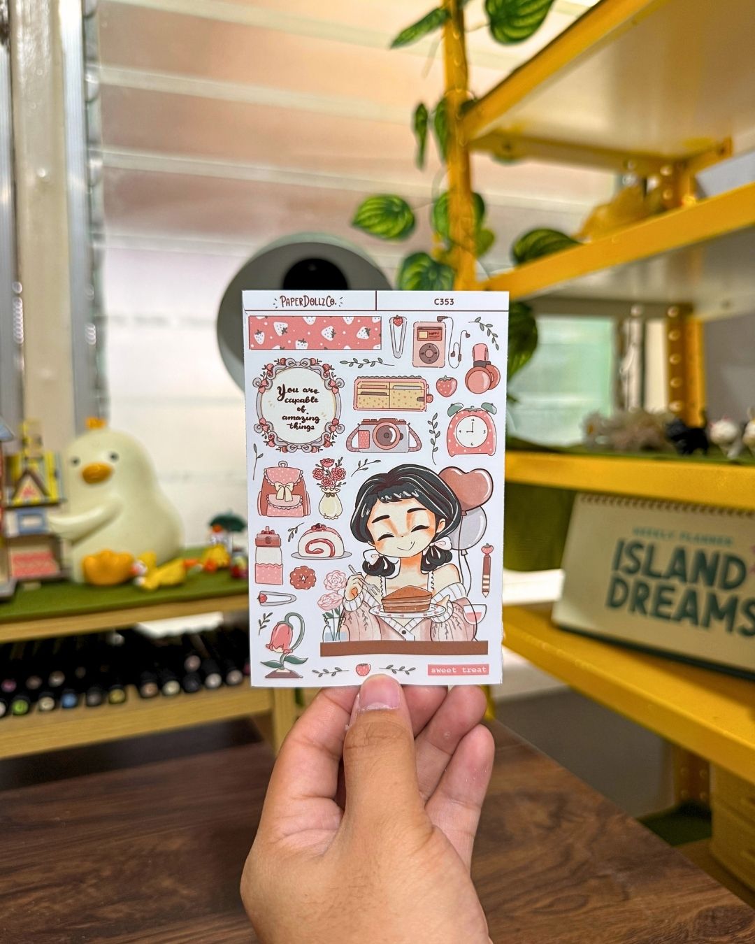 Sweet Treat | Alone Time | Collection Stickers | C353