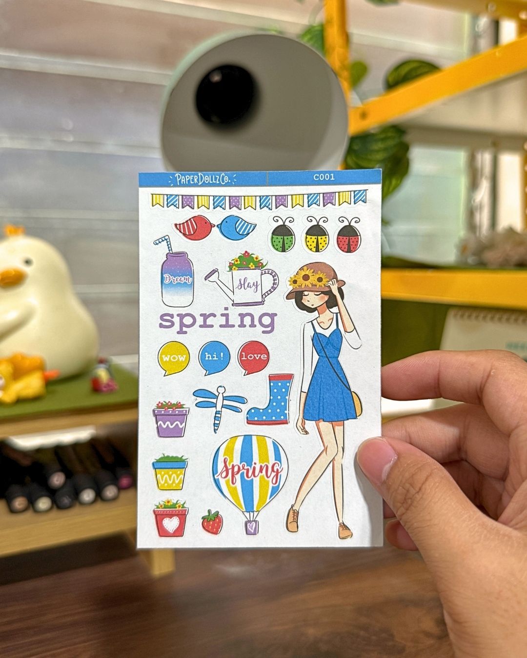 Spring Collections Sticker | C382