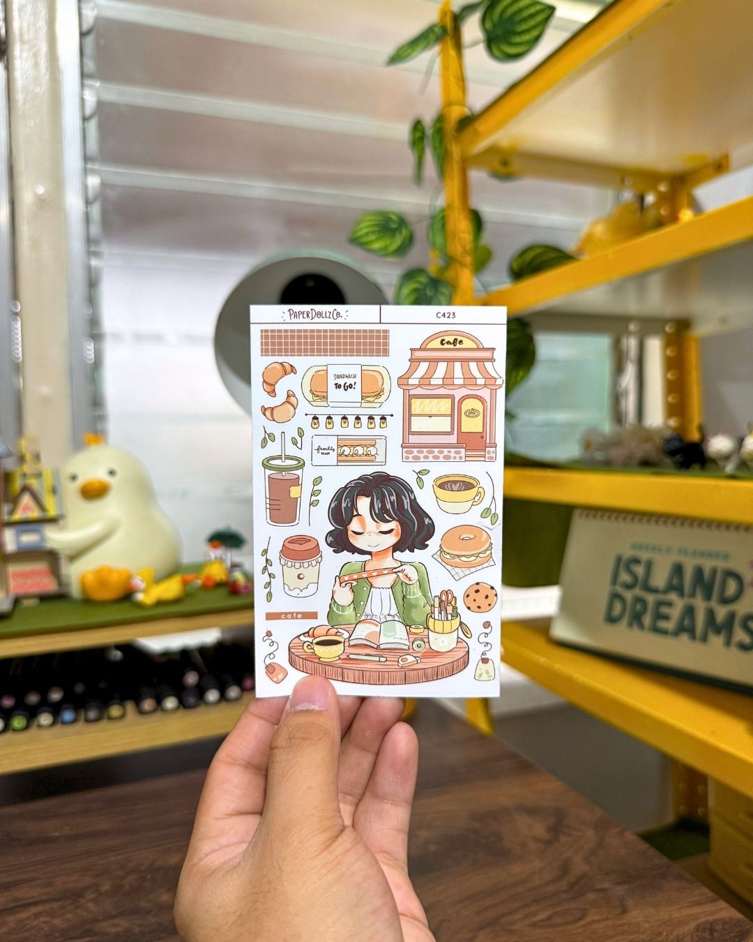 Cafe | Planner Girl | Collection Stickers | C423