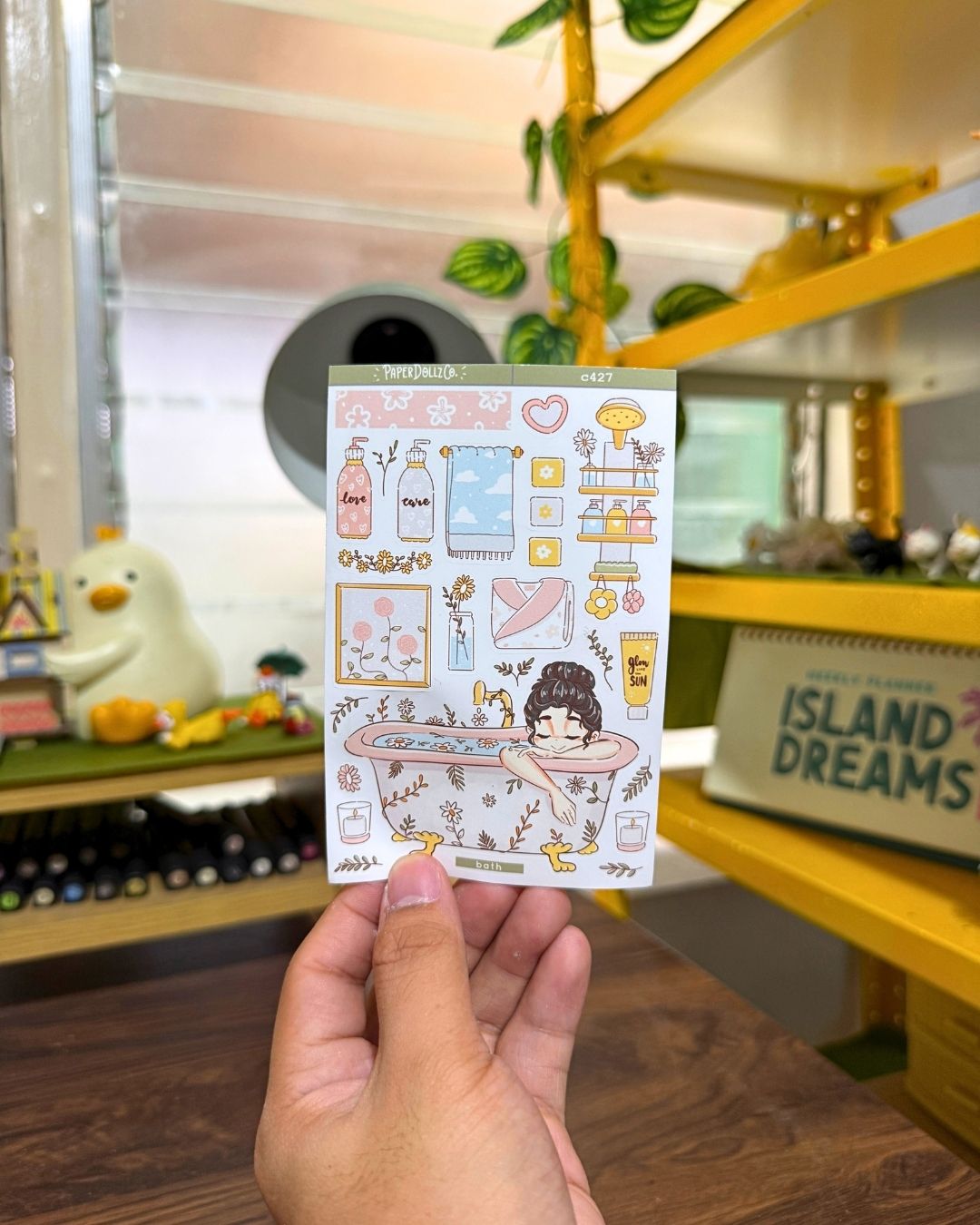 Bath | Reclaiming My Radiance | Collection Stickers | C427