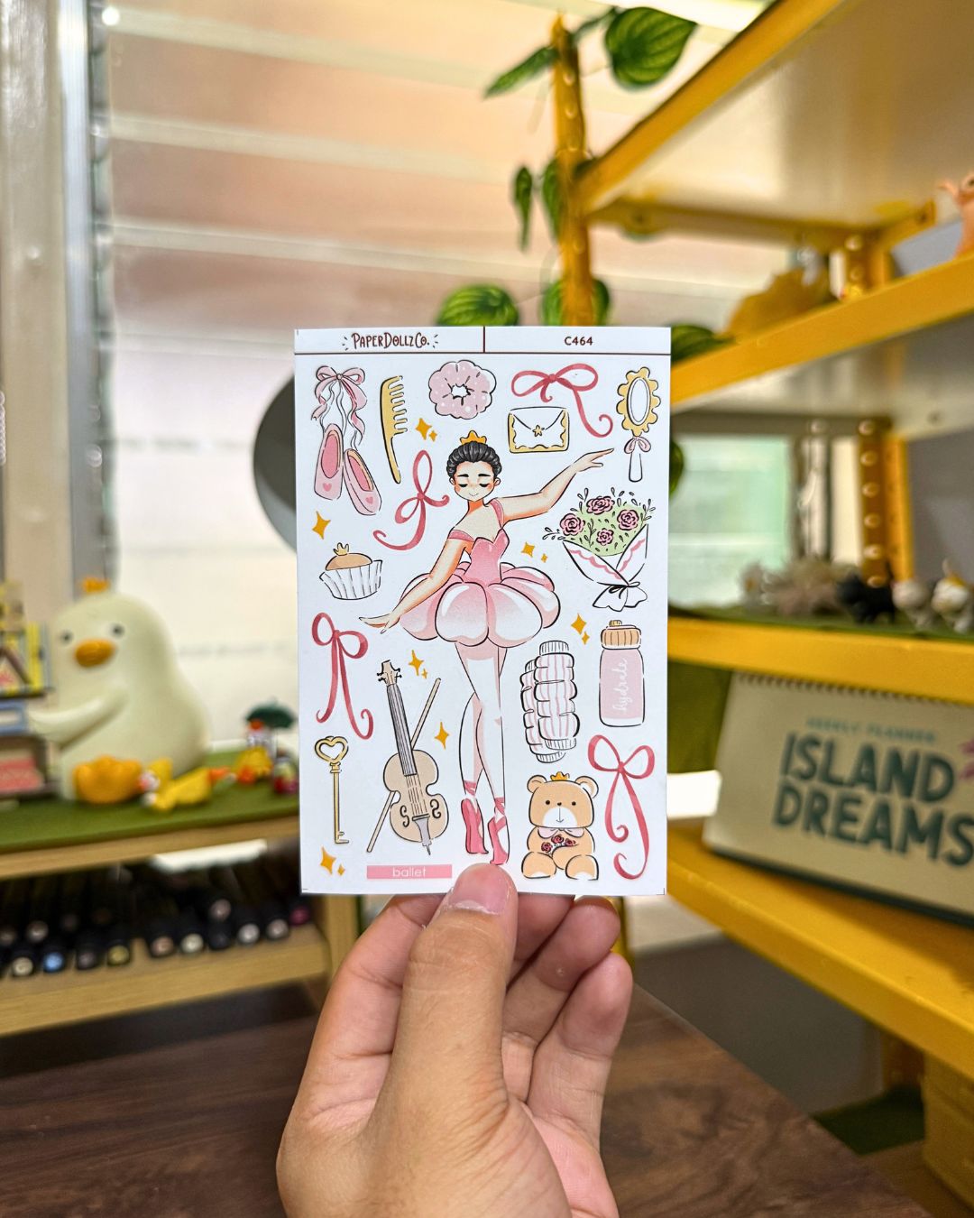 Ballet | Cloud Dancer | Collection Stickers | C462