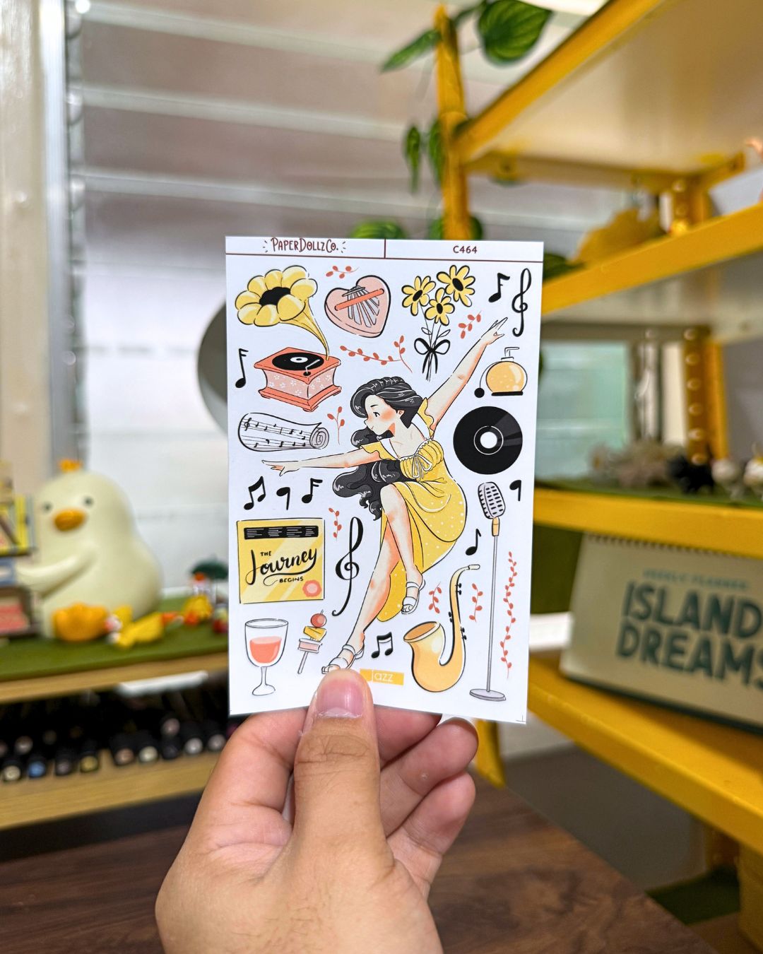 Jazz | Cloud Dancer | Collection Stickers | C464