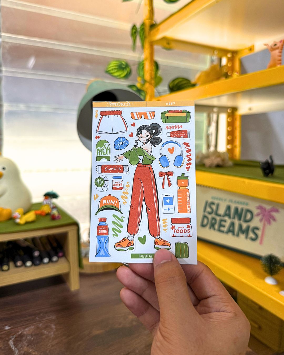 Jogging | Body In Motion | Collection Stickers | C467