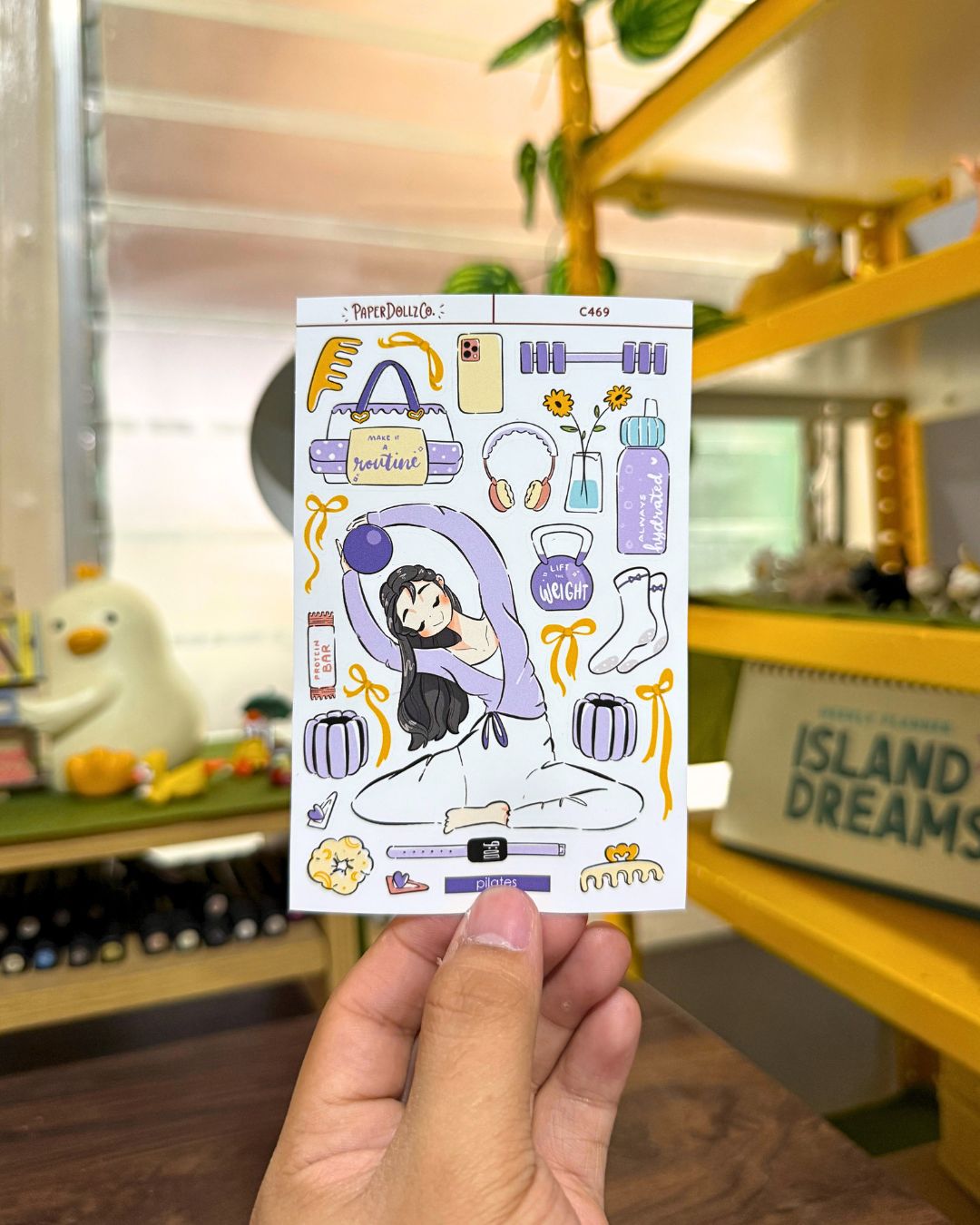 Pilates | Body In Motion | Collection Stickers | C469