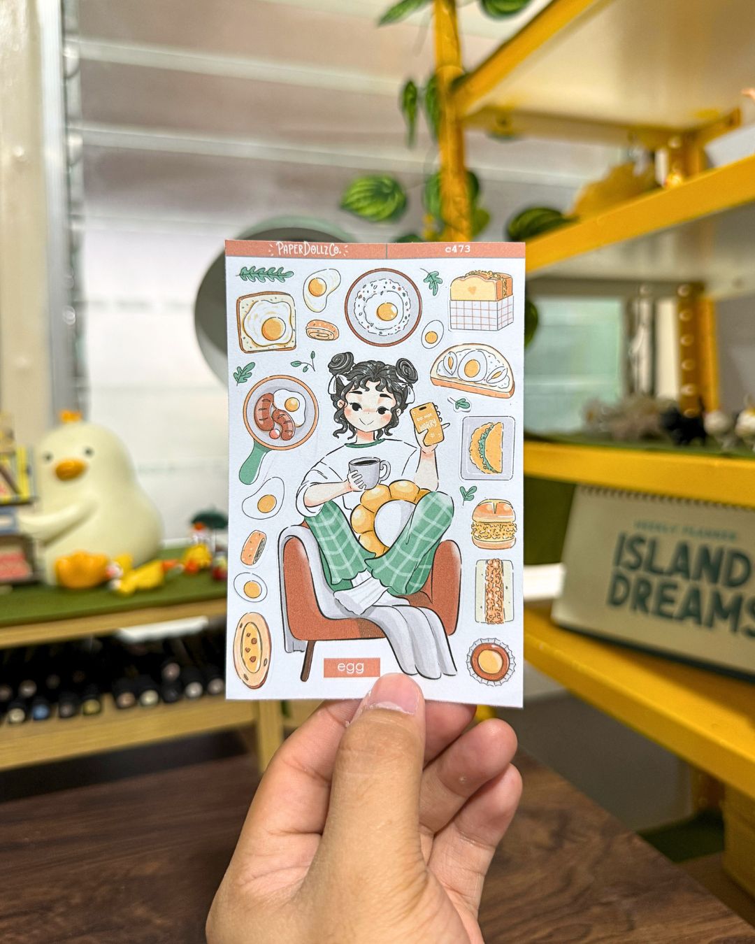 Egg | The Breakfast Club | Collection Stickers | C473
