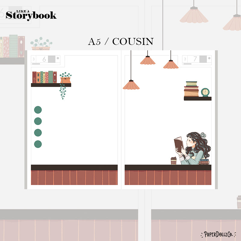 Alone Time | Like a Story Book | Cousin Daily Sticker Kit | Cd002