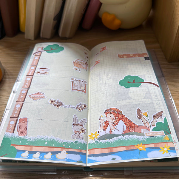 Blossoming Kits for Hobonichi Weeks