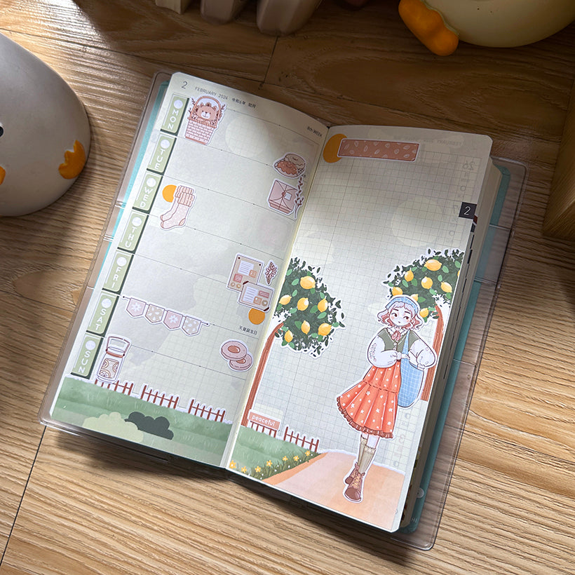 Blossoming Kits for Hobonichi Weeks