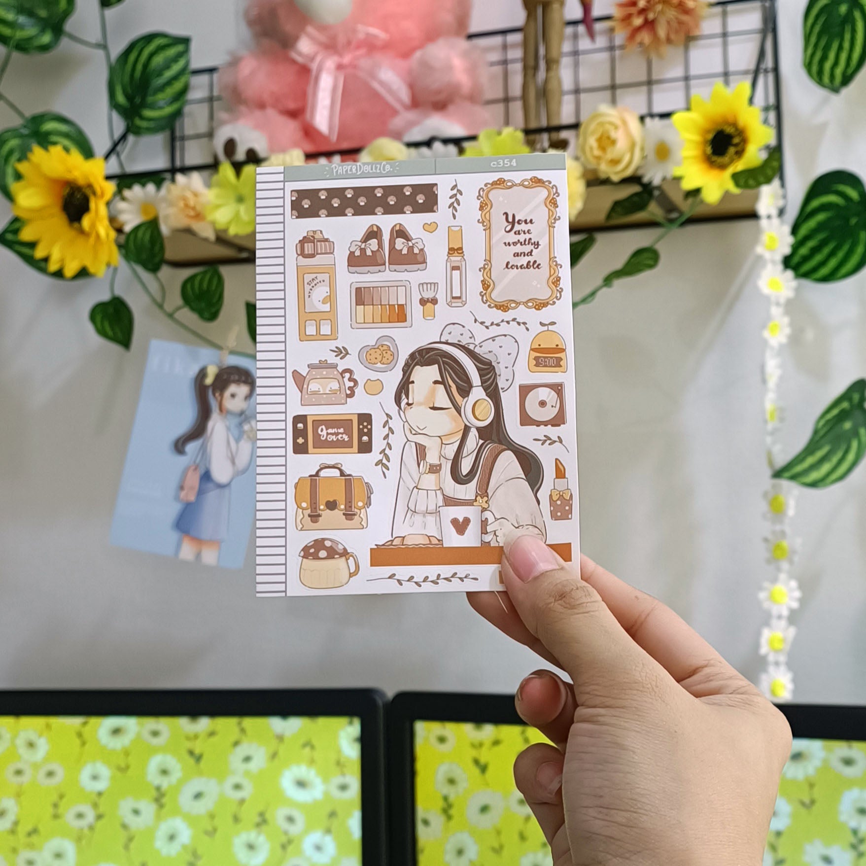 Melomaniac | Alone Time | Collection Stickers | C354