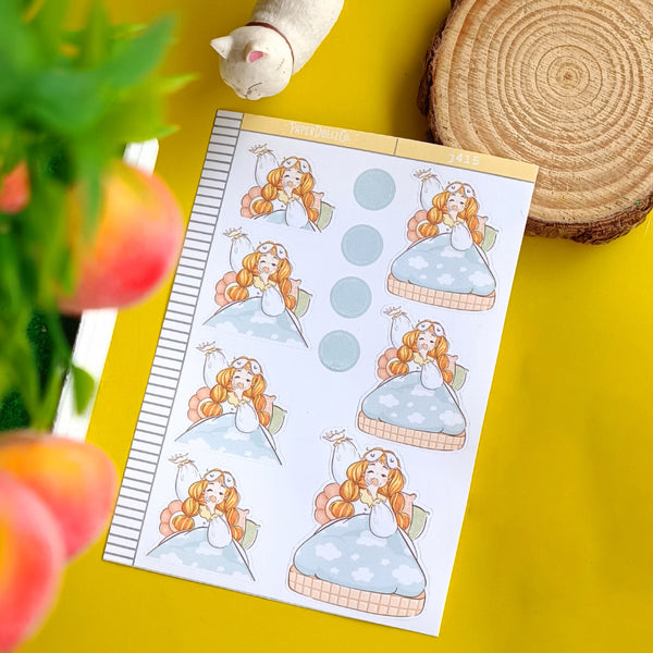 Peaceful Sweet Dreams Just Dolls Stickers | J415