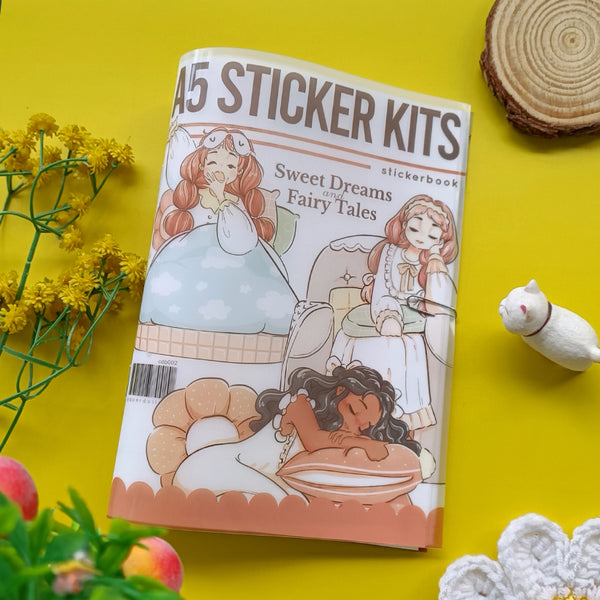 Sweet Dreams and Fairy Tales A5 Kits Sticker Book | CDB002