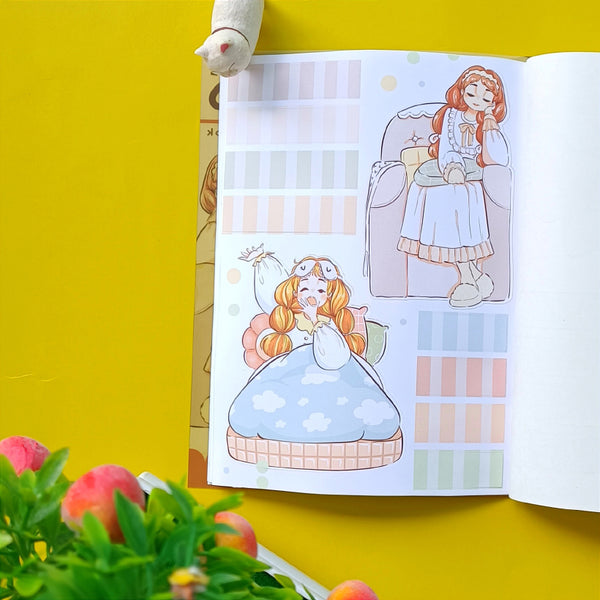 Sweet Dreams and Fairy Tales A5 Kits Sticker Book | CDB002