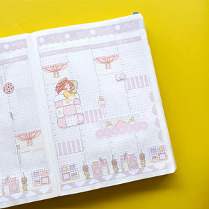 Cozy Sweet Dreams Hobonichi Cousin Weekly Kit - hcwk087