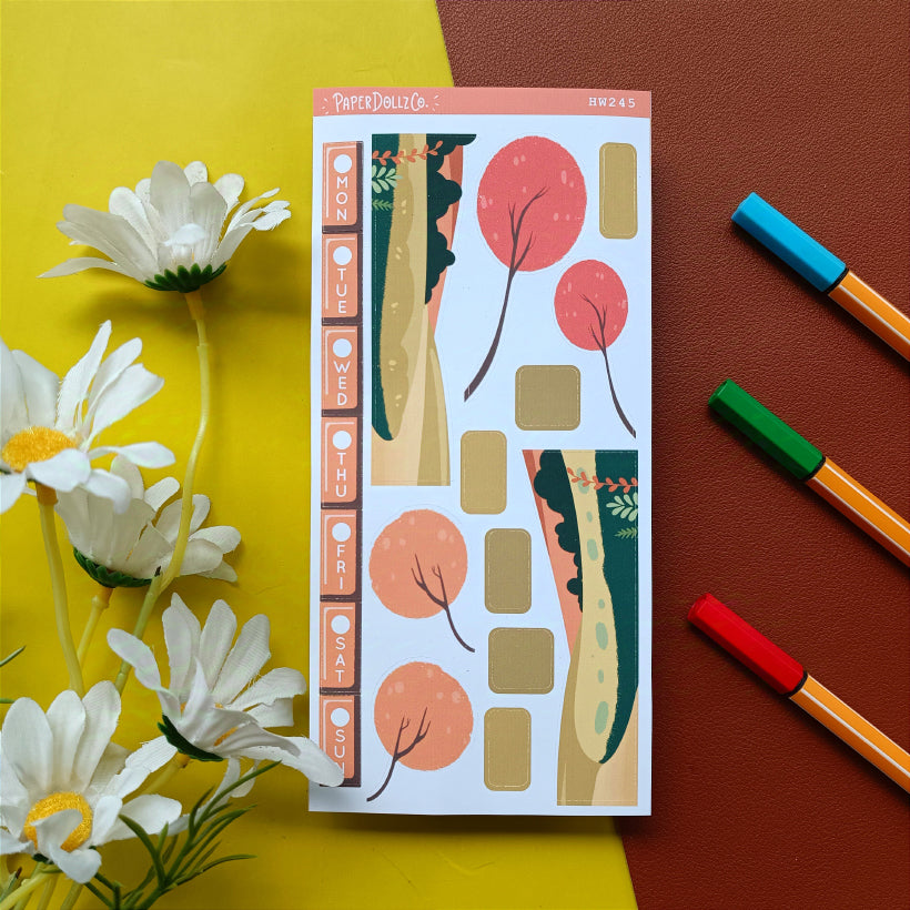 Fabulous Fall | Hobonichi Kit for Hobonichi Weeks | -hw245