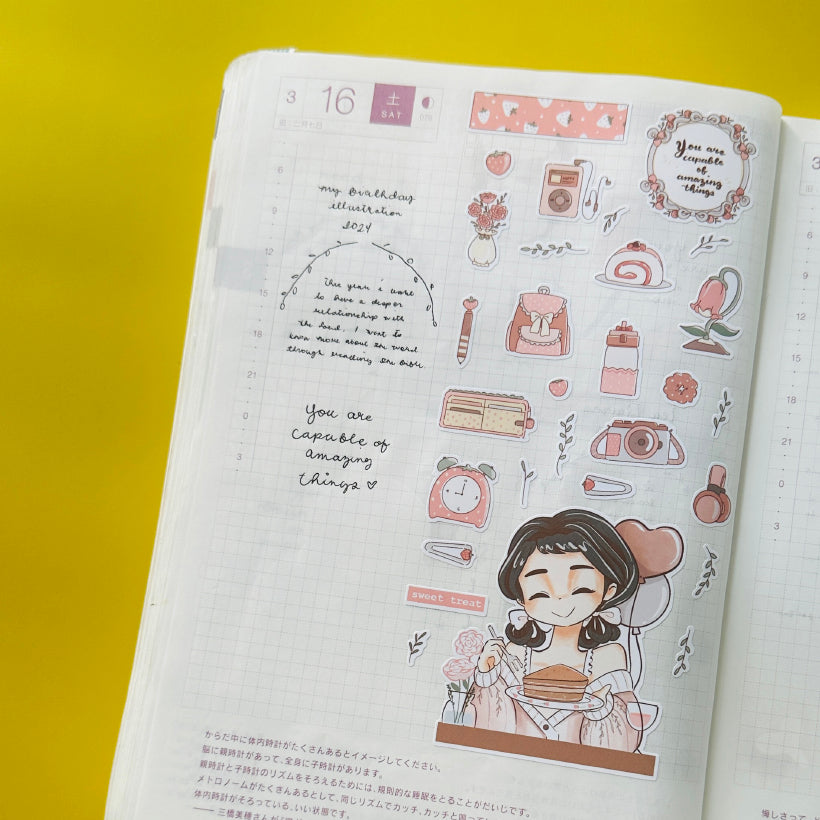 Sweet Treat | Alone Time | Collection Stickers | C353
